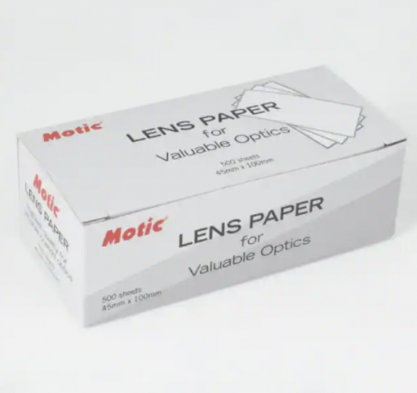 Motic Microscope Lens Paper